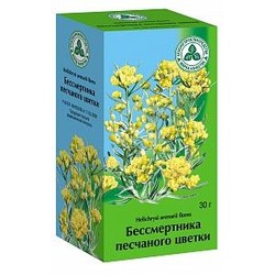 Бессмертника песчаного цветки сырье 30 г 1 шт.