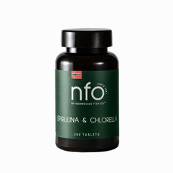 Спирулина и хлорелла Norwegian Fish Oil БАД к пище 260 шт. табл.