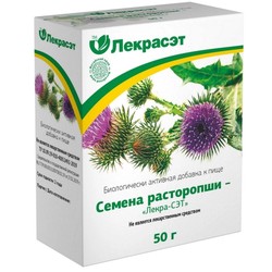 Расторопши семена - Лекра-СЭТ БАД 1 шт. сырье 50 г