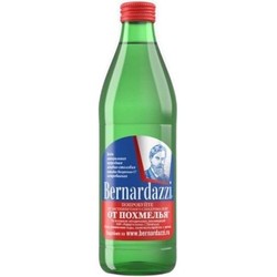 Вода минеральная Bernardazzi От похмелья газированная 0.45 л стекло