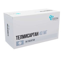 Телмисартан табл. 40 мг 84 шт.
