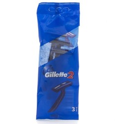 Станок одноразовый для бритья Gillette блю 2 Fxd 3 шт.