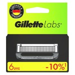 Кассета сменная, Gillette (Жиллет) 6 шт Лабс для безопасных бритв
