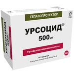 Урсоцид, таблетки покрытые пленочной оболочкой 500 мг 60 шт