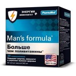 Мен'с, капсулы 940 мг 60 шт формула Больше чем поливитамины Энергия+Иммунитет