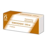 Темозолекс, капсулы 140 мг 5 шт
