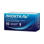 Лиокталь, суппозитории ректальные 250 мг 10 шт