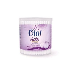Ватные палочки Ola в пласт. бан. 200 шт.