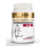 Инозитол + Фолиевая кислота, aTech Nutrition (аТеч Нутришн) капсулы 720 мг 30 шт