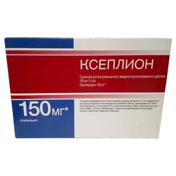 Ксеплион сусп. для в/м введ. пролонг. 150 мг/1.5 мл 1 шт.