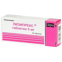 Лизипрекс табл. 5 мг 30 шт.