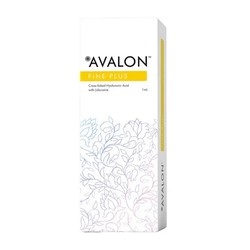 Филлер внутридермальный Avalon Файн плюс гель плотный гиалурон 20 мг/мл лидокаин 3 мг/мл 1 шт. 1.0 мл