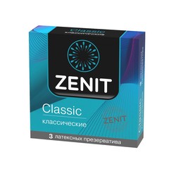 Презервативы Zenit классические 3 шт.