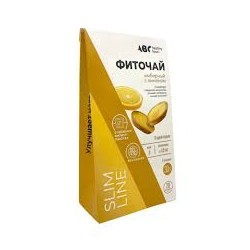 Фиточай ABC healthy food имбирный с лимоном тонус и витамины 20 шт. ф/пак. 1.5 г