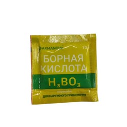 Борная кислота средство косметическое пор. 10 г