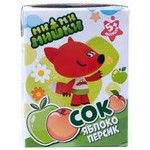 Сок, Ми-ми-мишки 200 мл яблочно-персиковый 5+ мес