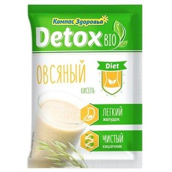 Кисель Компас здоровья Детокс био актив овсяный льняной