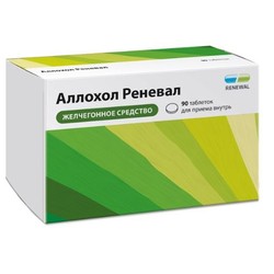 Аллохол Реневал табл. п/о пленочной 90 шт.