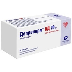 Депренорм ОД табл. с пролонг. высвоб. п/о пленочной 70 мг 60 шт.