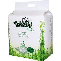 Пеленки впитывающие детские 30 шт. Takeshi Kid's бамбуковые р. 60смх90см