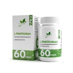 L- триптофан, NaturalSupp (НатуралСапп) капсулы 1000 мг 500 мг 60 шт