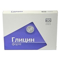 Глицин форте 50 шт. табл. 0.1 г