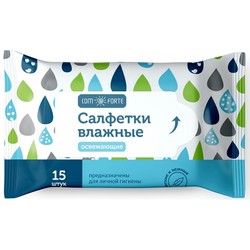 Салфетки влажные ComForte освежающие 15 шт.