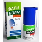 Фаринорм Бензидамин форте, спрей для местного применения дозированный 0.51 мг/доза 88 доз 15 мл