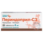 Периндоприл-СЗ, таблетки 4 мг 30 шт