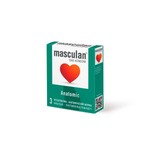 Презервативы, Маскулан 3 шт анатомик Masculan 4 Classic anatomic анатомической формы