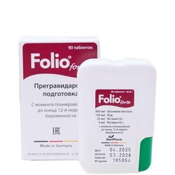 Фолио форте БАД 90 шт. табл. п/о пленочной 89 мг