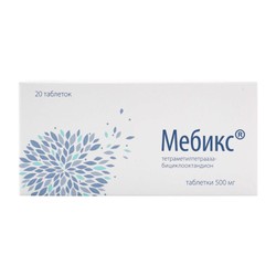Мебикс табл. 500 мг 20 шт.