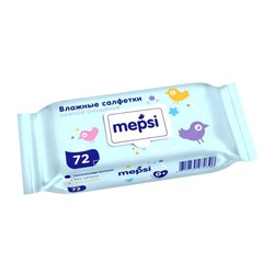 Салфетки влажные детские Mepsi 72 шт.