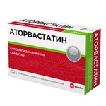Аторвастатин, таблетки покрытые пленочной оболочкой 20 мг 30 шт (рег. № ЛП-007355)