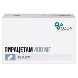 Пирацетам капс. 400 мг 60 шт.