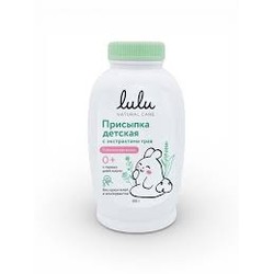 Присыпка детская Lulu с экстрактами трав 0+ гипоаллергенно