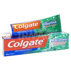 Зубная паста Colgate макс фреш нежная мята 100 мл