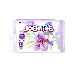 Прокладки женские гигиенические Joonies Люкс ночные 300 мм 8 шт.
