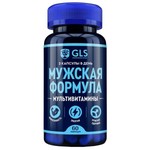 Мужская формула Мультивитамины, GLS (ДжиЭлЭс) капсулы 440 мг 60 шт БАД