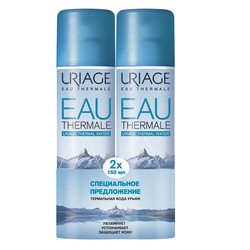 Набор Uriage Термальная вода спрей 2 шт. 150 мл