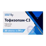 Тофизопам-СЗ, таблетки 50 мг 20 шт
