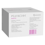Редуксин форте, таблетки покрытые оболочкой пленочной 850 мг+10 мг 90 шт