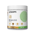 БЦАА 2:1:1, Ultrasupps (Ультрасаппс) порошок 300 г ультра голд со вкусом малины