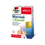 Доппельгерц актив магний+калий, таблетки 30 шт