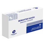 Мемантин Канон, таблетки покрытые пленочной оболочкой 10 мг 90 шт