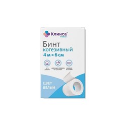 Бинт когезивный Клинса Вариант самофиксирующийся р. 4мх6см 1 шт.