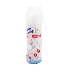 Ватные диски Softlife 70 шт.