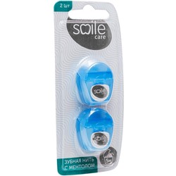 Зубная нить Smile Care ментол 2 шт.