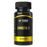 Омега 3, Vitamin technology (Витамин технолоджи) капсулы 1350 мг 60 шт БАД