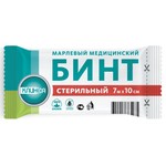 Бинт стерильный, р. 7мх10см Клинса
